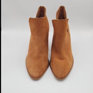 Steve Madden Women's Size 8.5 Aker Brown Suede Ankle Booties Boots